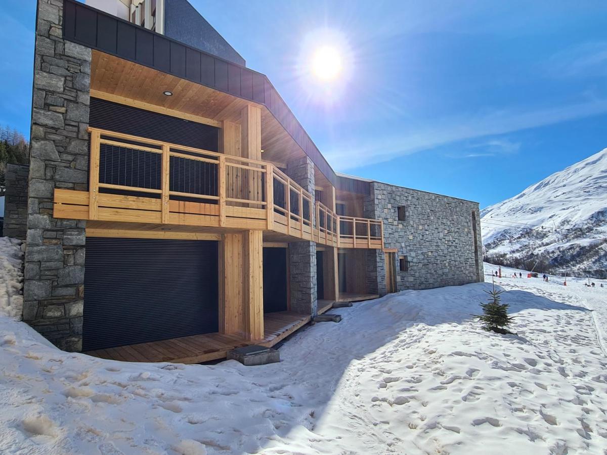 Chalet Le Granitic Saint-Martin-de-Belleville Bagian luar foto