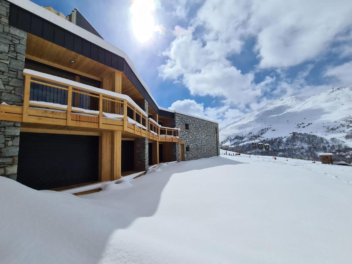 Chalet Le Granitic Saint-Martin-de-Belleville Bagian luar foto